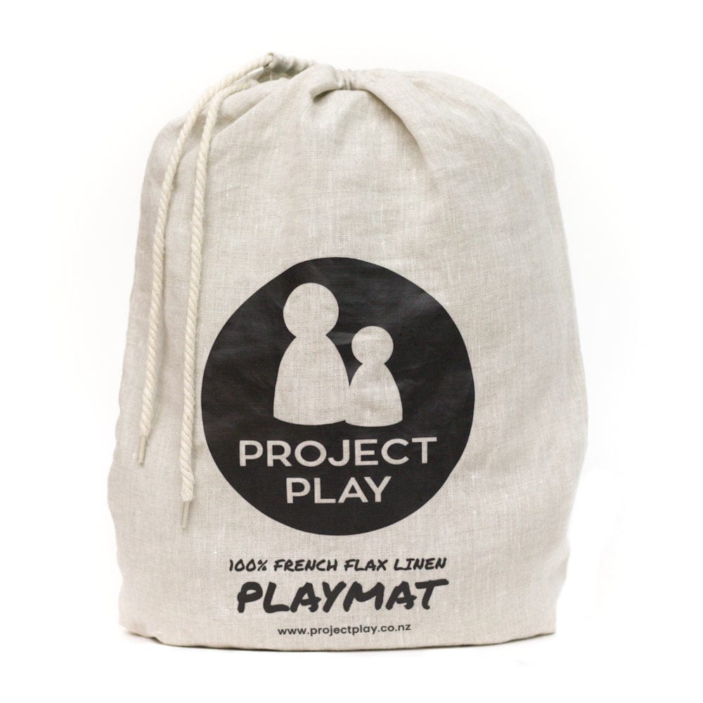 baby playmat - ProjectPlay - NATURAL LINEN PLAYMAT