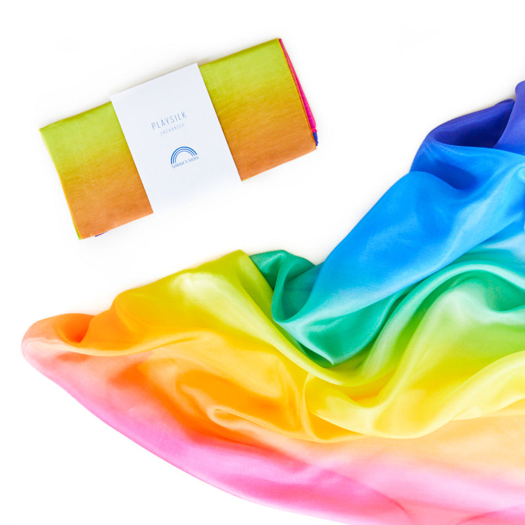 Sarah's Silks ENCHANTED PLAYSILK - rainbow